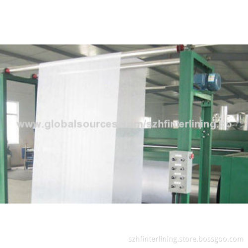 Garment Thermal-bonded Nonwoven Interlinings, PES/90-160cmNew